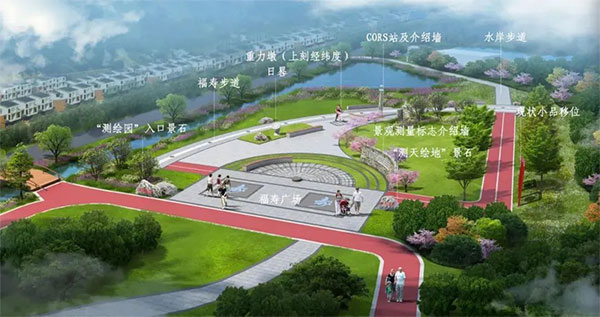 這里的CORS測量標(biāo)志建成！