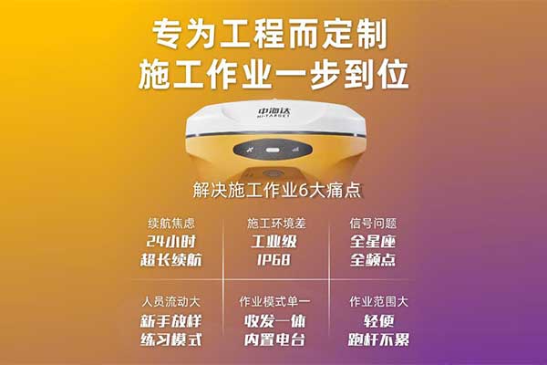 2023 RTK新品速遞：中海達(dá)實景放樣RTK